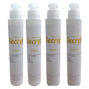Despigmentante capilar Secret By Manuela Gomez 160ml Paso 1 y Paso 2 (4 Pack)