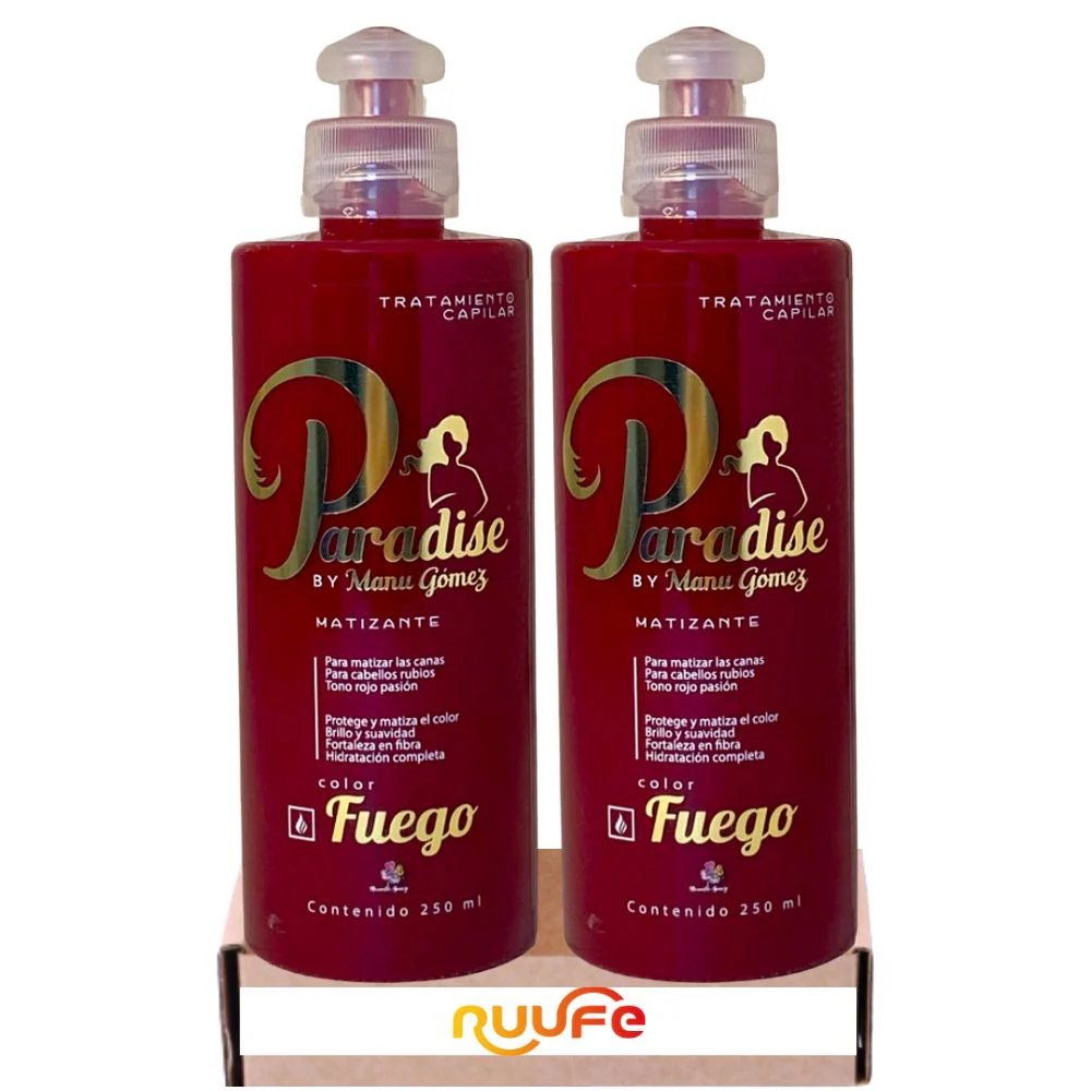 Rojo Cereza Matizantes Fuego Paradise By Manuela Gomez (2 Pack)