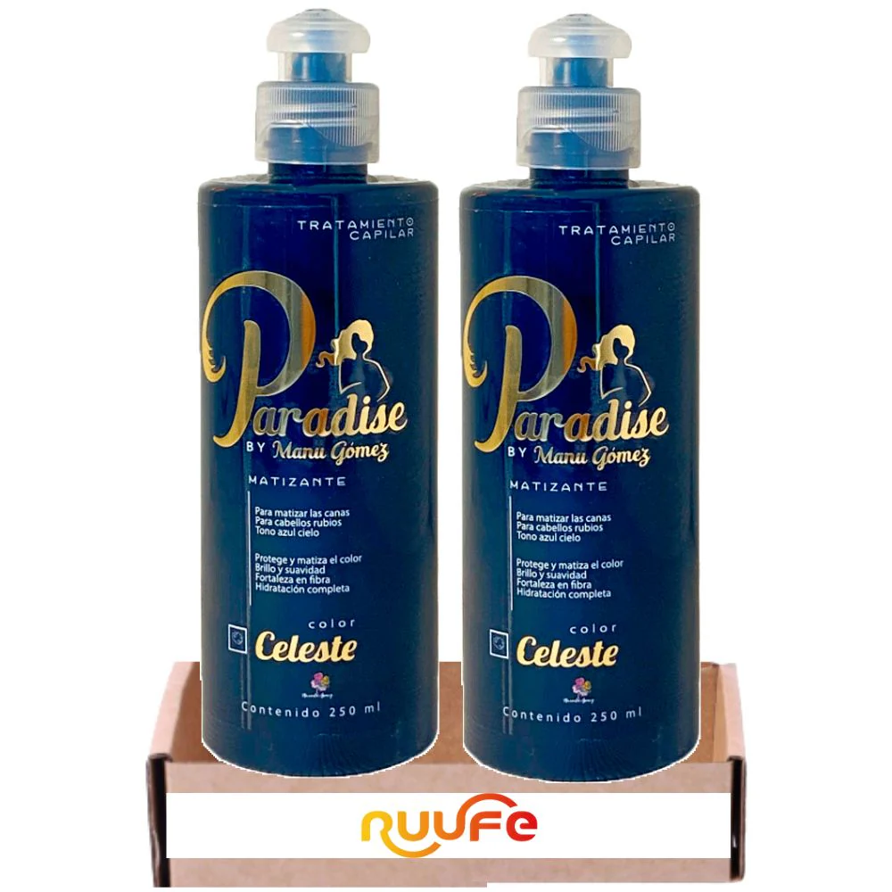 Azul Cielo Matizantes Celeste Paradise By Manuela Gomez 250gr (2 Pack)