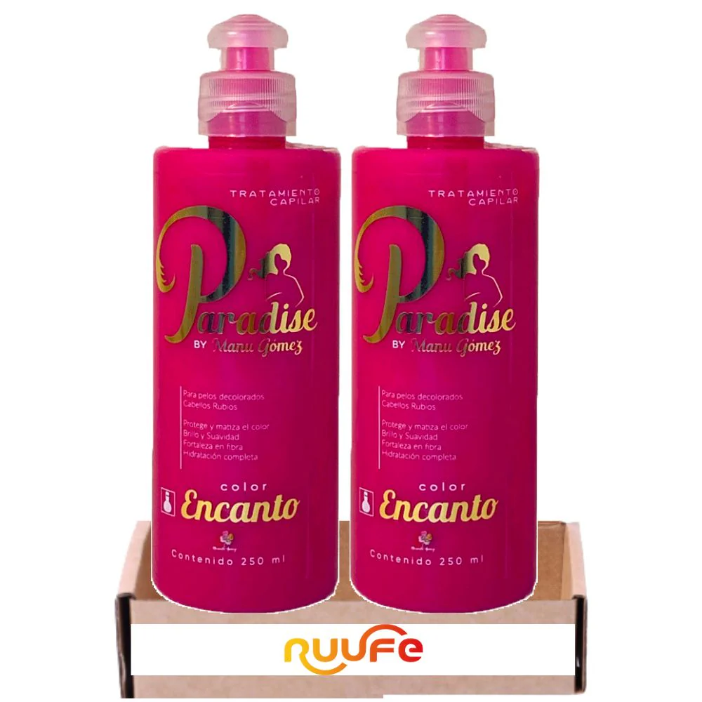 Rosado palo de rosa Matizantes Encanto Paradise By Manuela Gomez 250gr (2 Pack)