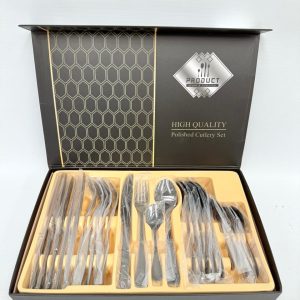 R419 – SET DE CUBIERTOS R419 NEGROS