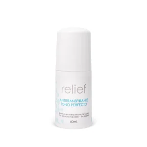 RELIEF DESODORANTE AXILAS TONO PERFECTO: Aclara axilas y elimina mal olor 60ml