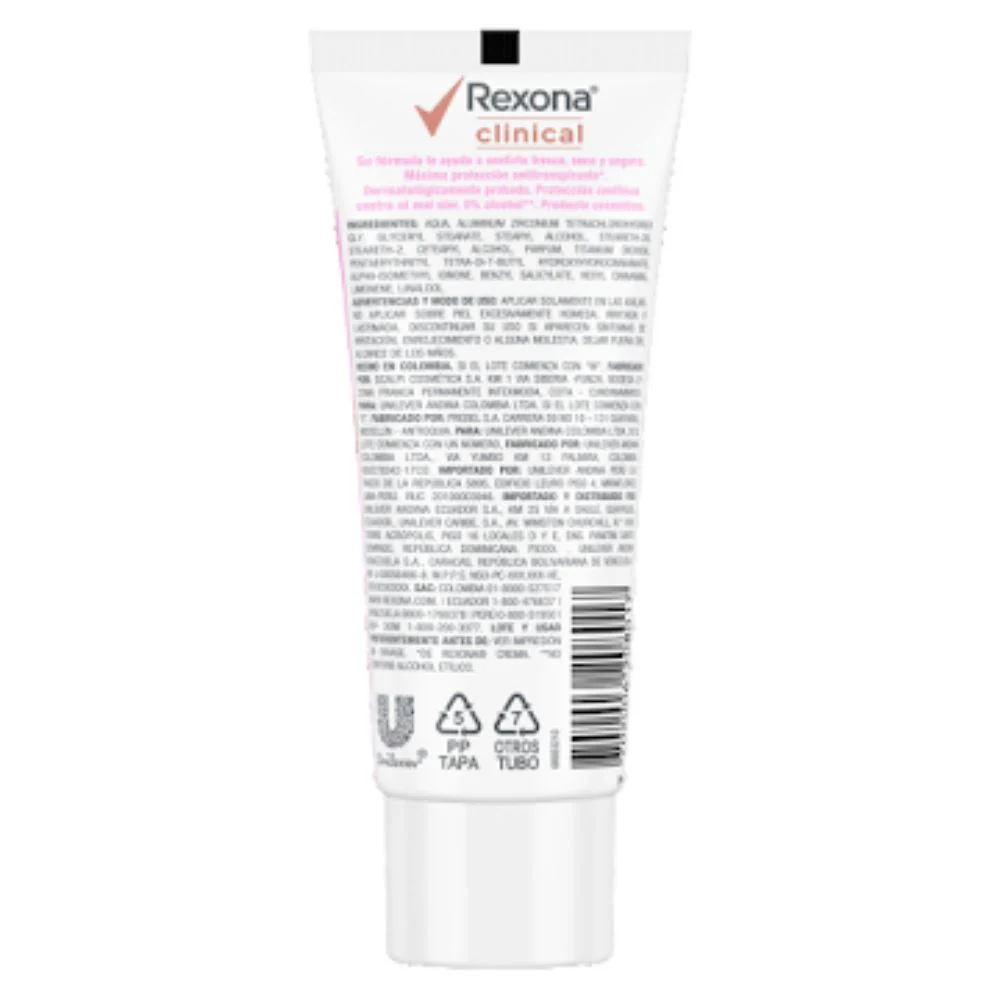 Rexona desodorante clinical mujer 48h crema x 60g