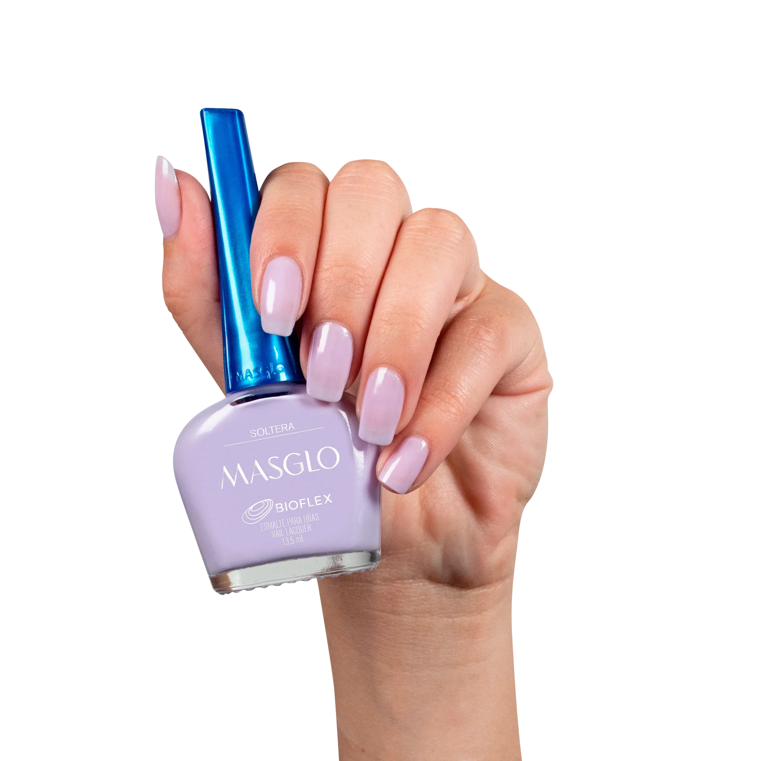 SOLTERA – ESMALTE TRADICIONAL TRASLUCIDO MASGLO 13,5 ML – GAMA LILA