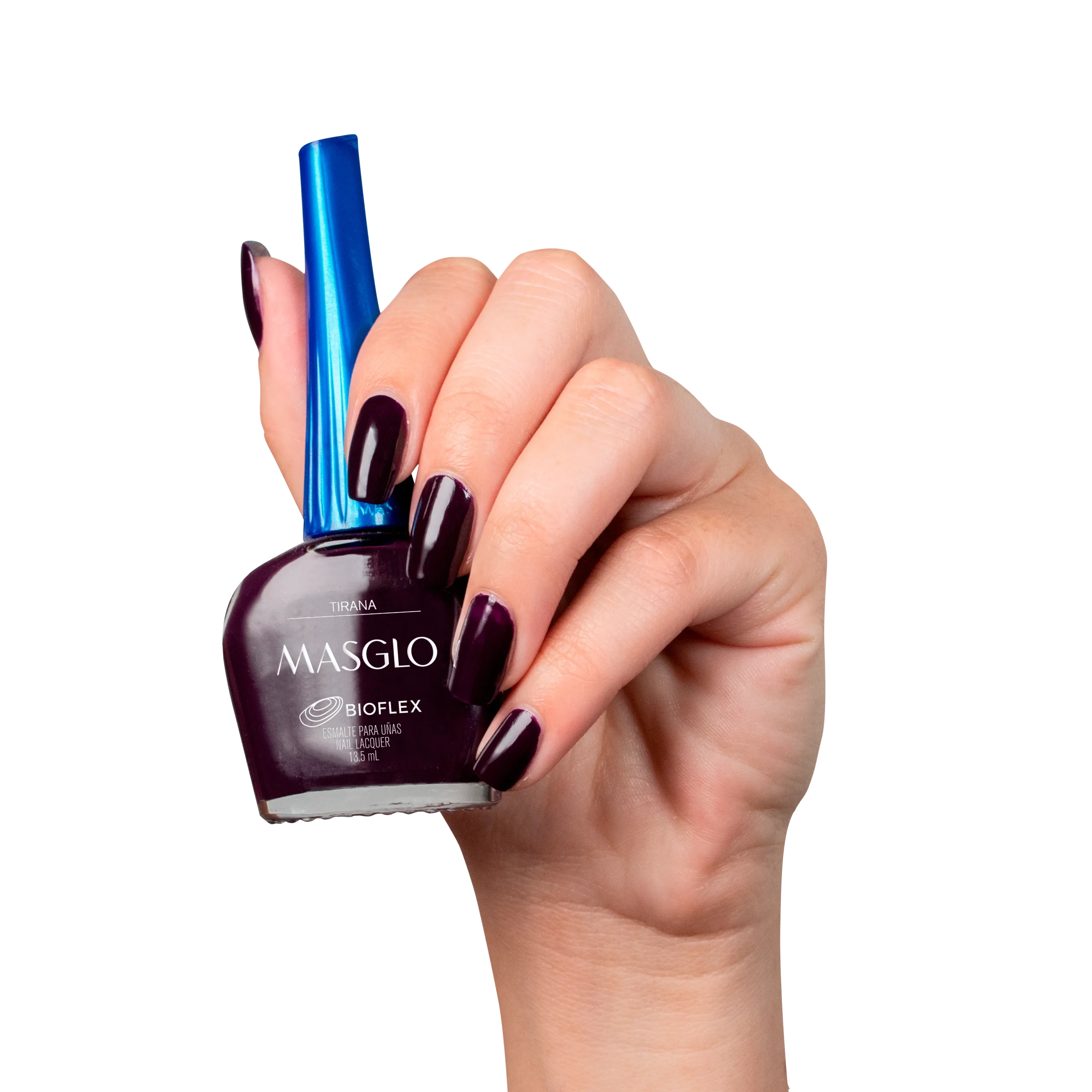 TIRANA – ESMALTE TRADICIONAL CREMOSO MASGLO 13,5 ML – GAMA MORADO