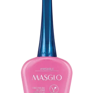 AMIGABLE - ESMALTE TRADICIONAL CREMOSO MASGLO 13,5 ML - GAMA FUCSIA
