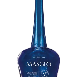 ATRACTIVA - ESMALTE TRADICIONAL PERLADO MASGLO 13,5 ML - GAMA AZUL