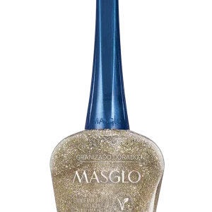 GRANIZADO DORADO- ESMALTE TRADICIONAL PERLADO MASGLO 13,5 ML - GAMA MARRON