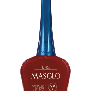 LINDA - ESMALTE TRADICIONAL CREMOSO MASGLO 13,5 ML - GAMA ROJO
