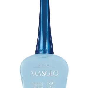 TRANQUILA - ESMALTE TRADICIONAL CREMOSO MASGLO 13,5 ML - GAMA AZUL