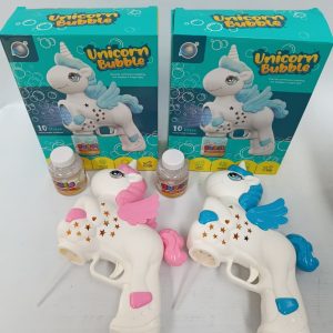 AL2033- PISTOLA DE BURBUJAS UNICORNIO
