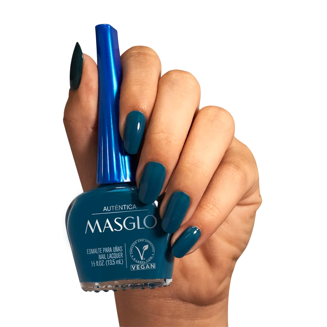 AUTeNTICA – ESMALTE TRADICIONAL MASGLO 13,5 ML – GAMA AZUL
