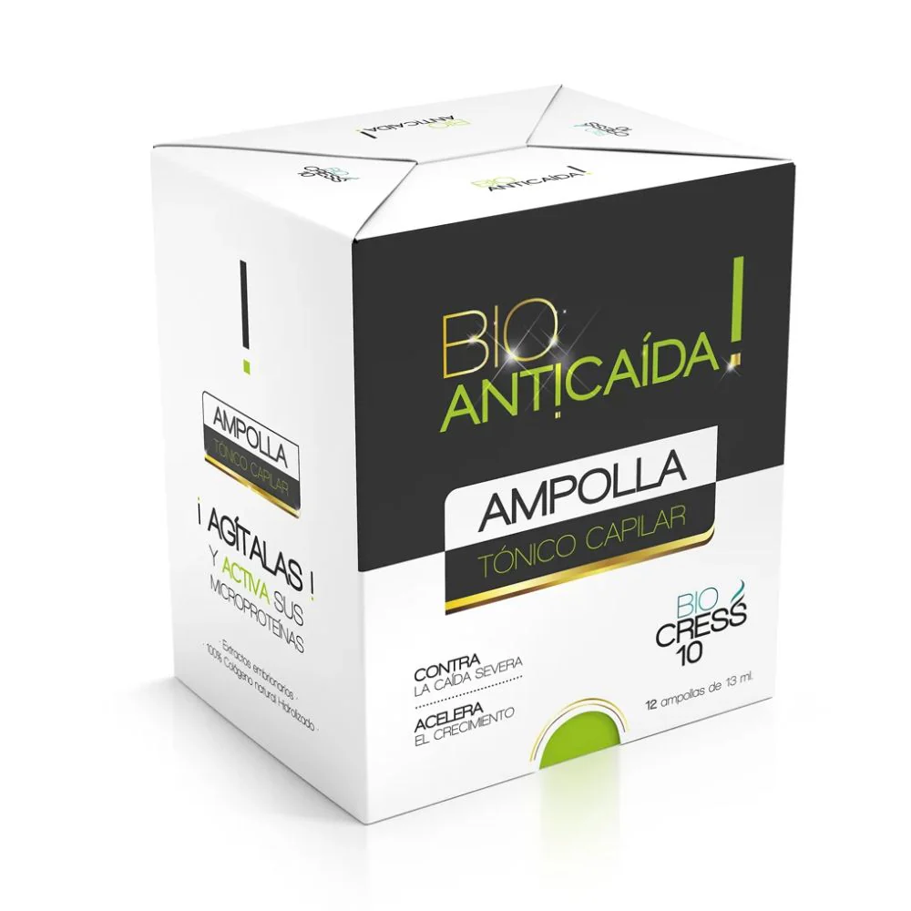 Biocress 10 Ampolla Bioanticaida (12 Pack)