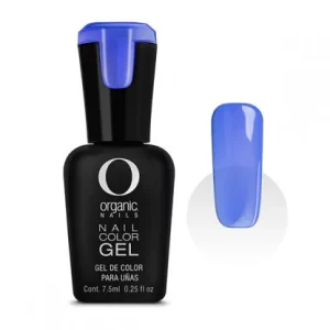 Organic Nails Gel semipermanente de tonos cristalinos Color Crystalline Blue 142 x7.5 ml