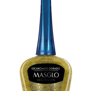 ESCARCHADO DORADO - ESMALTE DECORACIoN ESTANDAR MASGLO 13,5 ML - GAMA MARRON