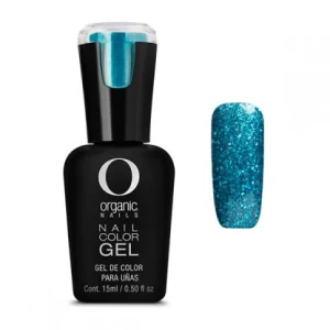 Organic Nails Gel semi-permanente para unas Color Fairy Blue 071 x7.5 ml