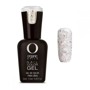 Organic Nails Gel semi-permanente para unas Color Fairy Silver 070 x7.5 ml