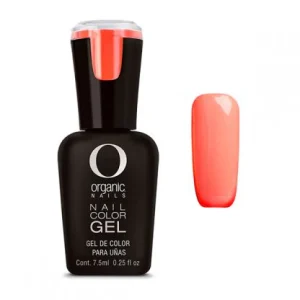 Organic Nails Gel semi-permanente para unas Color low Orange 063 x7.5 ml
