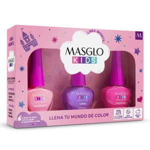 KIT PRINCESA ESMALTE MASGLO KIDS 8ML