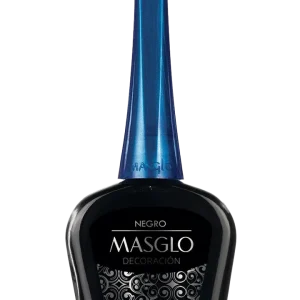 NEGRO - ESMALTE DECORACIoN ESTANDAR MASGLO 13,5 ML - GAMA NEGRO