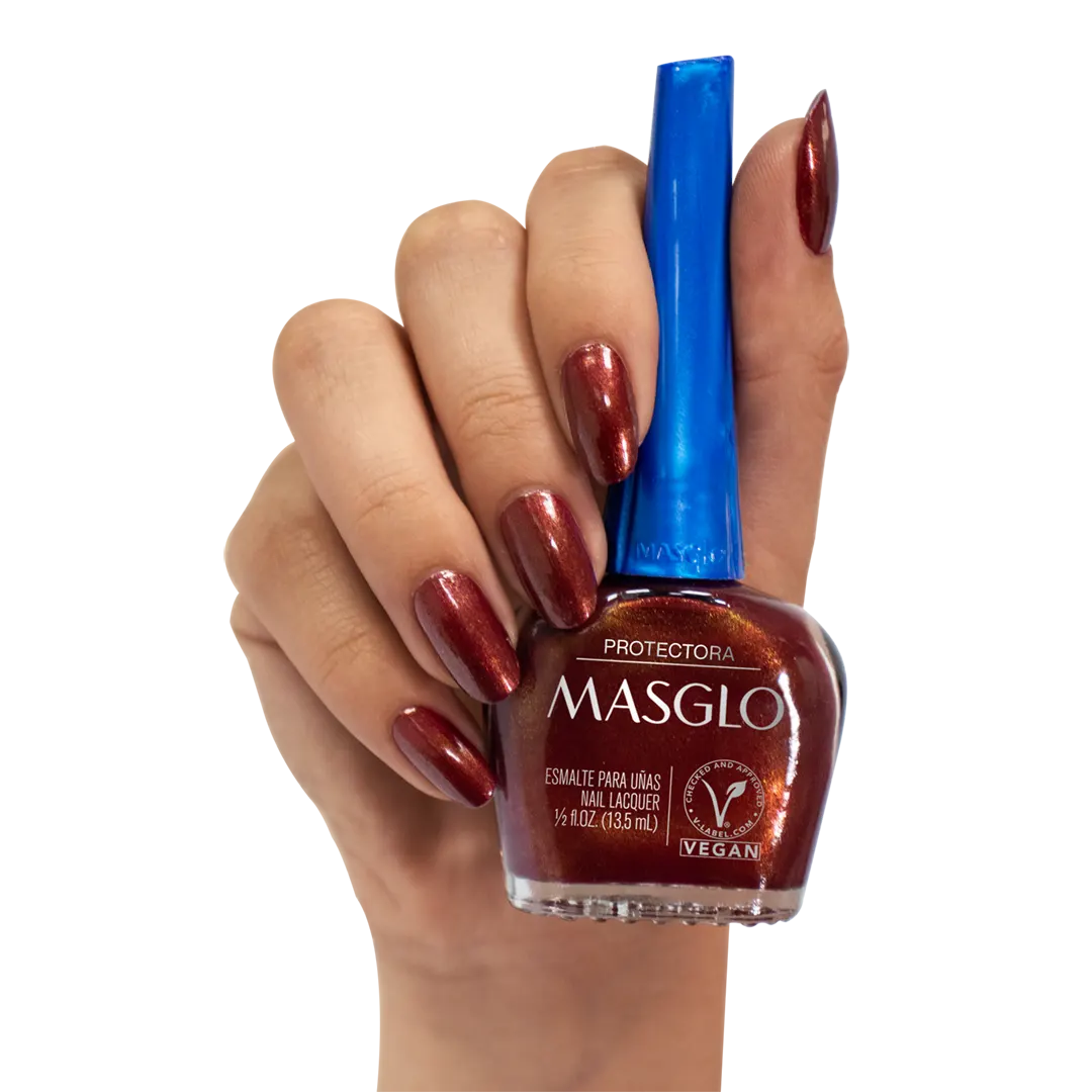 PROTECTORA – ESMALTE TRADICIONAL MASGLO 13,5 ML – GAMA ROJO