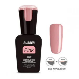 Organic Nails Gel nivelador Rubber Pink x15 ml