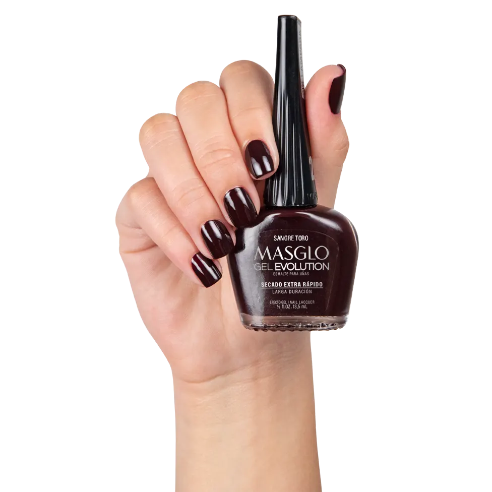 SANGRE TORO – ESMALTE GEL EVOLUTION EFECTO GEL MASGLO 13,5 ML