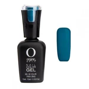 Organic Nails Gel semi-permanente para unas Color Steelblue 165 x7.5 ml