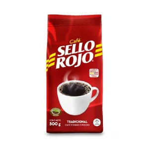 Sello rojo cafe tradicional fuerte bolsa x500gr