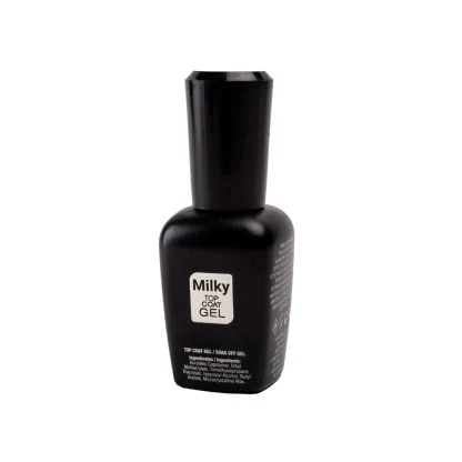 Organic Nails Sellador y terminador de brillo Top Milky x15 ml